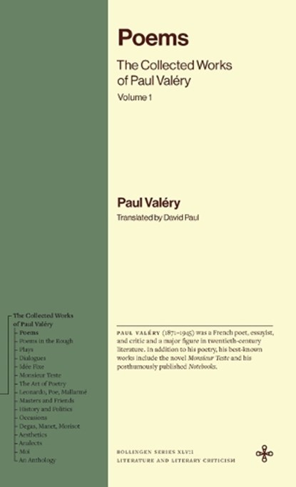 Poems, Paul Valery - Gebonden - 9780691292434