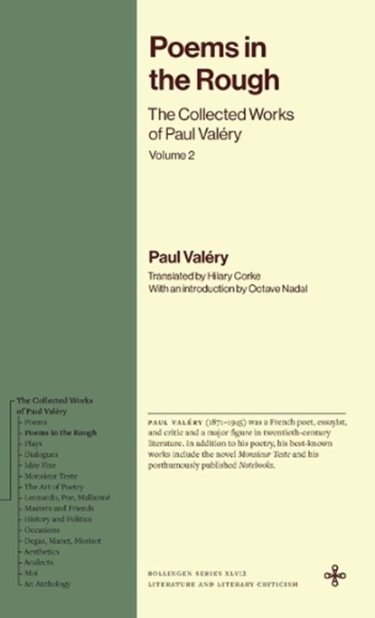 Poems in the Rough, Paul Valery - Gebonden - 9780691292656