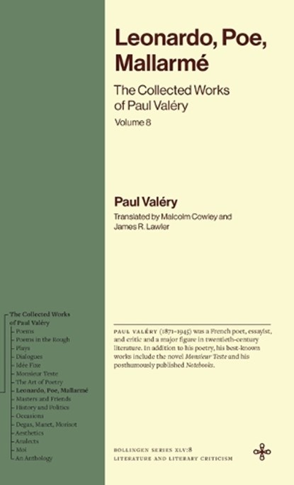 Leonardo, Poe, Mallarme, Paul Valery - Gebonden - 9780691292991