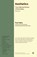 Aesthetics, Paul Valery - Paperback - 9780691293448