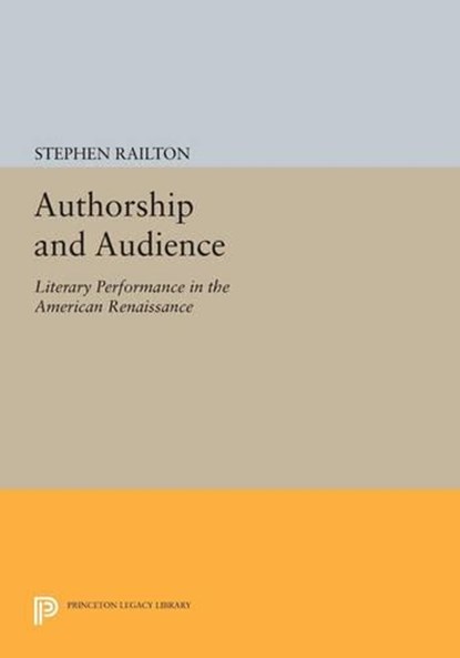 Authorship and Audience, Stephen Railton - Paperback - 9780691601397