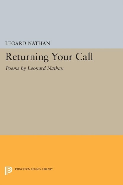 Returning Your Call, Leonard Nathan - Paperback - 9780691617633