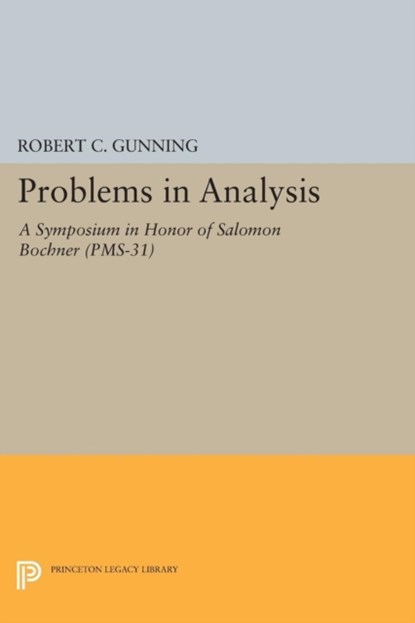 Problems in Analysis, Robert C. Gunning - Paperback - 9780691620688