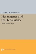 Hermogenes and the Renaissance | Annabel M. Patterson | 