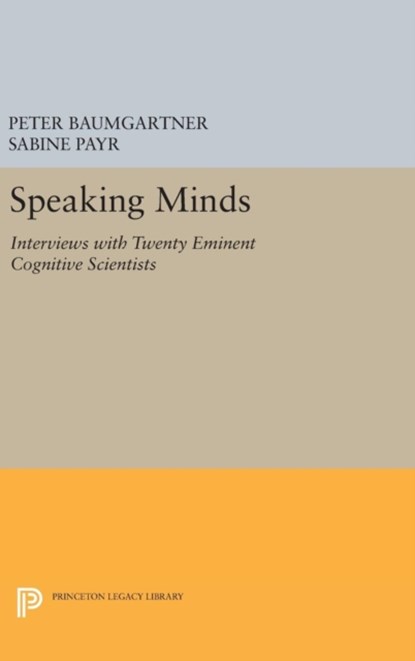 Speaking Minds, Peter Baumgartner ; Sabine Payr - Gebonden - 9780691632605