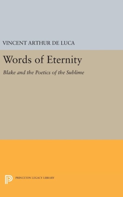 Words of Eternity, Vincent Arthur De Luca - Gebonden - 9780691635576