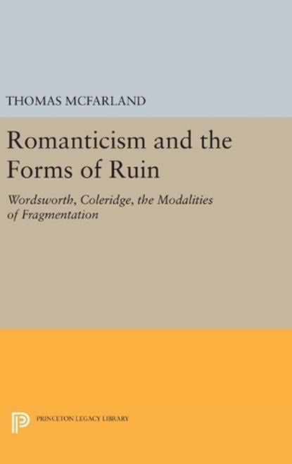 Romanticism and the Forms of Ruin, Thomas McFarland - Gebonden - 9780691642871