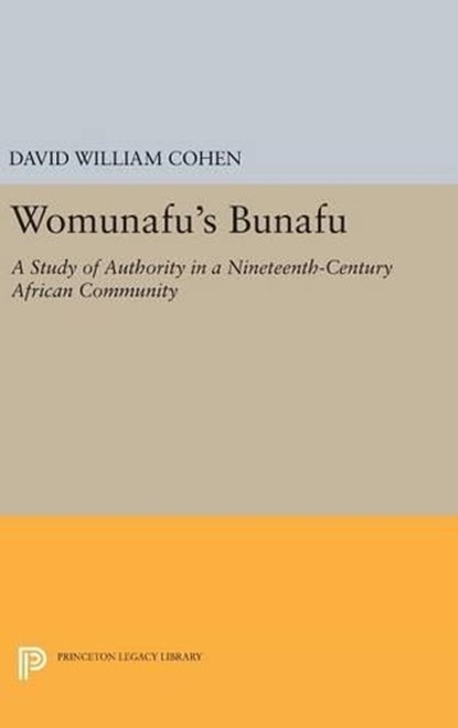 Womunafu's Bunafu, David William Cohen - Gebonden - 9780691643236