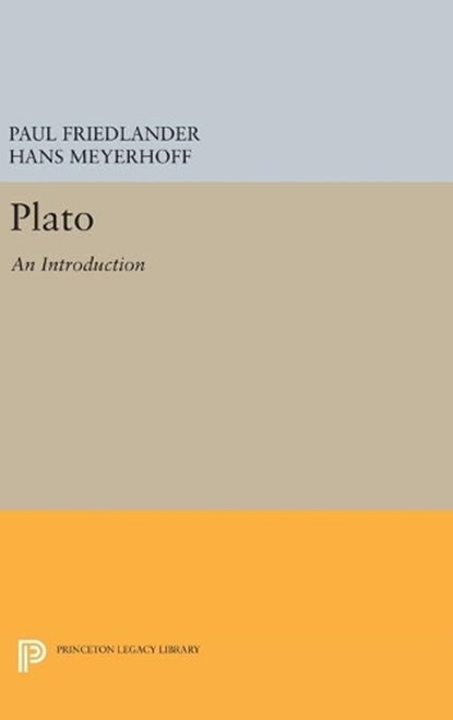 Plato, Paul Friedlander - Gebonden - 9780691645889