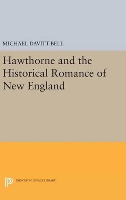 Hawthorne and the Historical Romance of New England, Michael Davitt Bell - Gebonden - 9780691647210