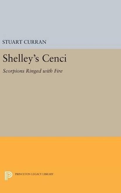 Shelley's CENCI, Stuart Curran - Gebonden - 9780691647548