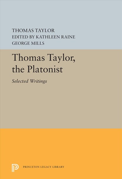 Thomas Taylor, the Platonist, Thomas Taylor - Gebonden - 9780691656502