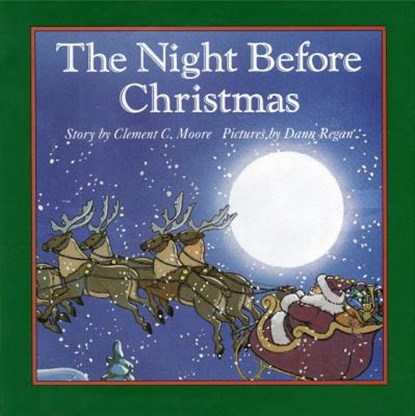 The Night Before Christmas Board Book: A Christmas Holiday Book for Kids, Clement C. Moore - Gebonden - 9780694004249
