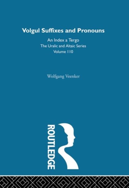 Vogul Suffixes and Pronouns, Wolfgang Veenker - Gebonden - 9780700709106