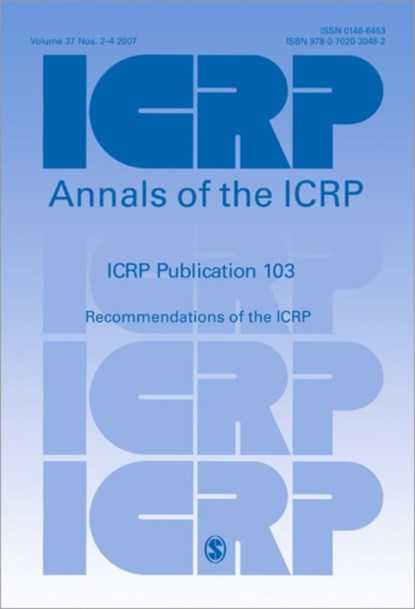 ICRP Publication 103, Icrp - Paperback - 9780702030482