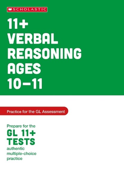 11+ Verbal Reasoning Practice and Test for the GL Assessment Ages 10-11, Alison Milford - Paperback - 9780702319525