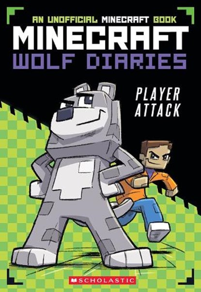 Minecraft Wolf Diaries #1: Player Attack, Winston Wolf - Paperback - 9780702333132