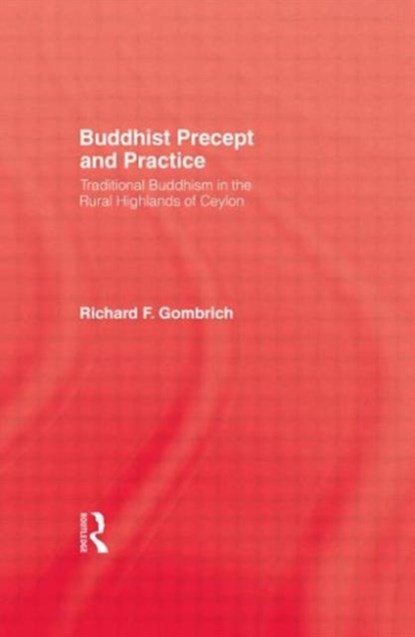 Buddhist Precept & Practice, Gombrich - Gebonden - 9780710304445