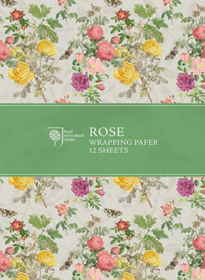 RHS Rose Wrapping Paper, Royal Horticultural Society - Paperback - 9780711238473