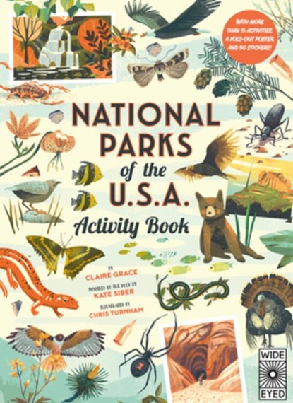National Parks of the USA: Activity Book, Kate Siber ; Claire Grace - Paperback - 9780711253292