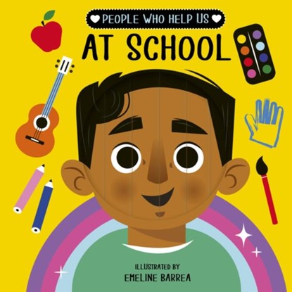 People who help us: At School, Words & Pictures - Gebonden - 9780711261846