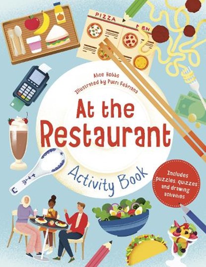 At the Restaurant Activity Book, Alice Hobbs - Paperback - 9780711275492