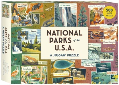 National Parks of the USA A Jigsaw Puzzle, Kate Siber - Gebonden - 9780711287068