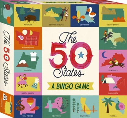 The 50 States Bingo Game: A Bingo Game for Explorers, Sol Linero - Gebonden - 9780711290327