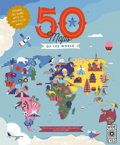 50 Maps of the World, Ben Handicott ; Kalya Ryan - Paperback - 9780711291690