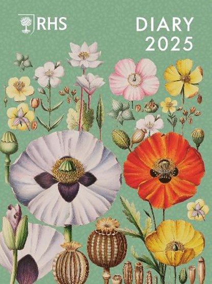 RHS Desk Diary 2025, The Royal Horticultural Society - Gebonden - 9780711291805