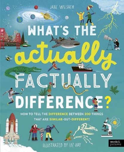 What's the Actually Factually Difference?, Jane Wilsher - Gebonden - 9780711292697
