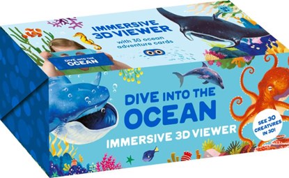 Dive Into the Ocean: Immersive 3D Viewer, David Hawcock - Gebonden - 9780711295650