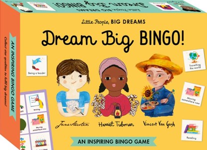 Little People, Big Dreams: Dream Big Bingo!: An Inspiring Bingo Game, Maria Isabel Sanchez Vegara - Gebonden - 9780711297937