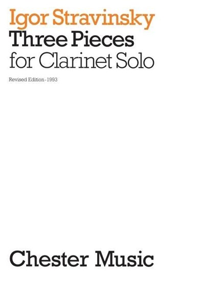 3 Pieces for Clarinet Solo, Nicholas Hare - Paperback - 9780711922389