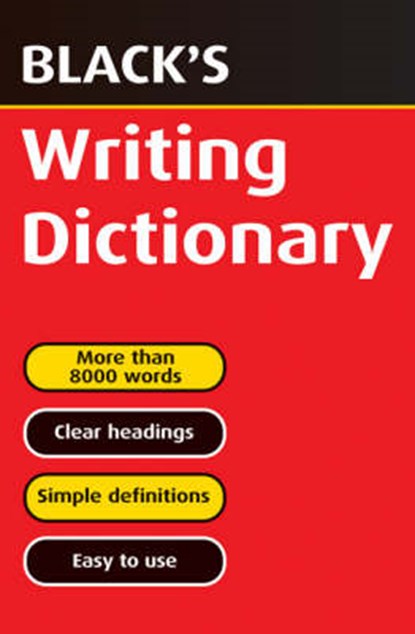 Black's Writing Dictionary, HULME,  T.J. - Paperback - 9780713665123