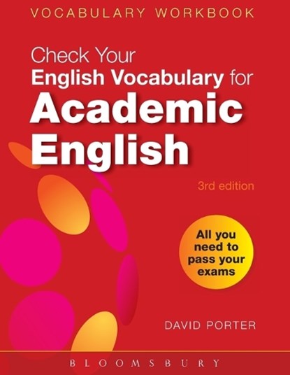 Check Your Vocabulary for Academic English, David Porter - Paperback - 9780713682854