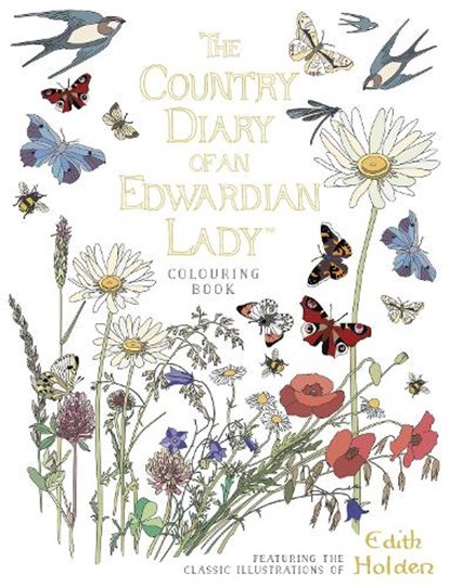 The Country Diary of an Edwardian Lady Colouring Book, Edith Holden - Paperback - 9780718185428