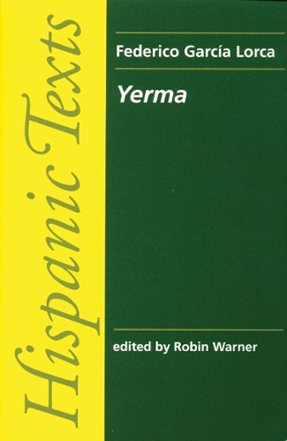 Yerma, Federico Garcia Lorca - Paperback - 9780719041310