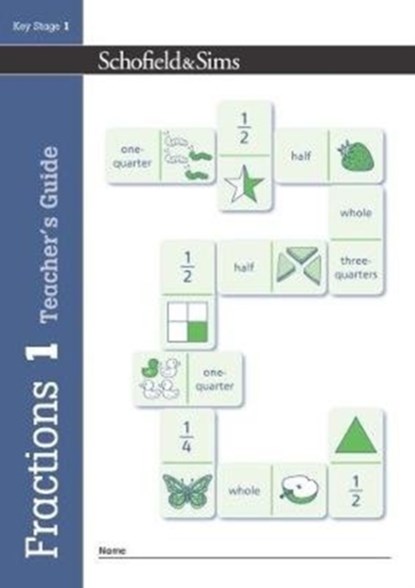 Fractions, Decimals and Percentages Book 1 Teacher's Guide (Year 1, Ages 5-6), Schofield & Sims ; Hilary Koll ; Steve Mills - Paperback - 9780721713762