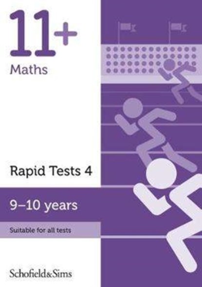11+ Maths Rapid Tests Book 4: Year 5, Ages 9-10, Rebecca Schofield & Sims ; Brant - Paperback - 9780721714240