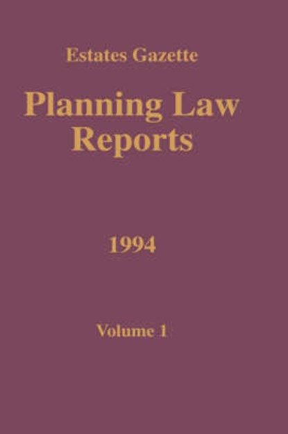 PLR 1994, Barry Denyer-Green ; John Martin ; Jennie Martin Dr. - Paperback - 9780728202467