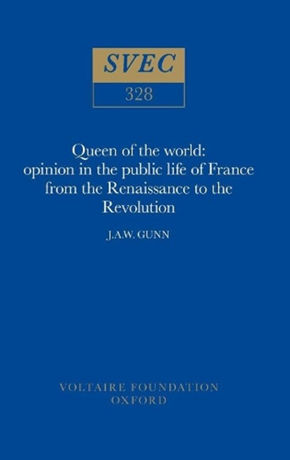 Queen of the World, J. A. W. Gunn - Gebonden - 9780729404990
