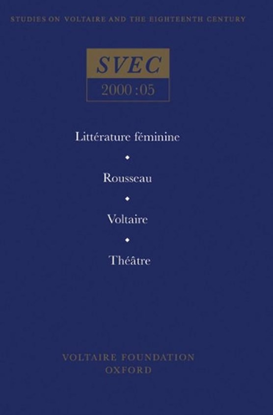 Litterature Feminine; Rousseau; Voltaire; Theatre