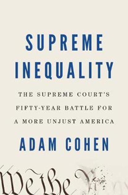 Supreme Inequality, COHEN,  Adam - Gebonden - 9780735221505