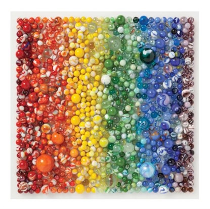 Rainbow Marbles 500 Piece Puzzle, Galison - Gebonden - 9780735351219