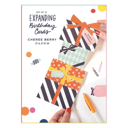 Cheree Berry Expanding Birthday Card Set, Galison - Losbladig - 9780735352650