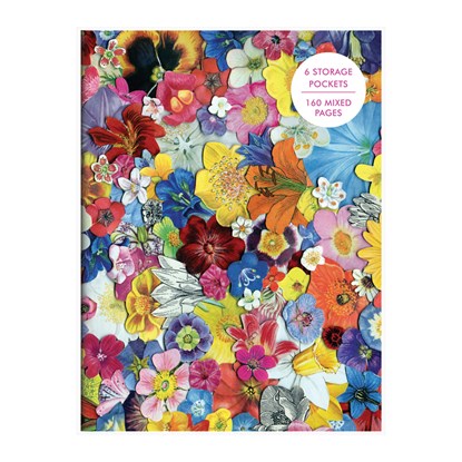 Flowers PVC Multi-Pocket Cover Journal, Sarah McMenemy - Gebonden Gebonden - 9780735357013