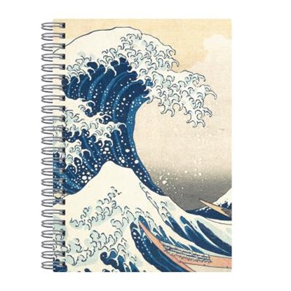 Hokusai Great Wave Wire-O Journal 6 X 8.5", Sarah McMenemy - Gebonden - 9780735357426