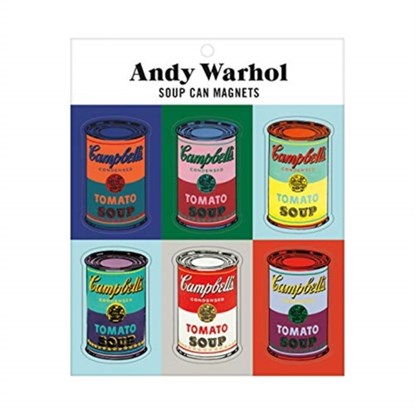 Andy Warhol Soup Can Magnets, Galison - Paperback - 9780735362802