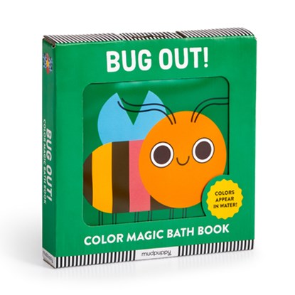 Bug Out! Color Magic Bath Book, Mudpuppy - Gebonden - 9780735376328